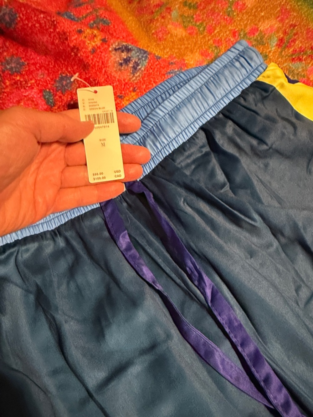 Celandine x Claire Colin Wide-Leg Drawstring Pants - Picture 6 of 8